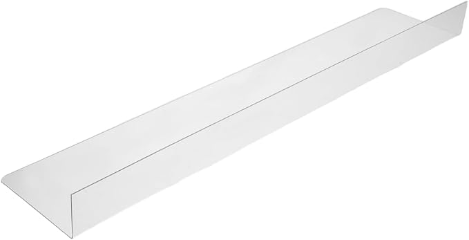Countertop Gap Filler Board, Kitchen Sink Side Extension Board for Narrow Space, Desktop Maintenance and Home Organization, 19.7 x 3.9 Inch, White