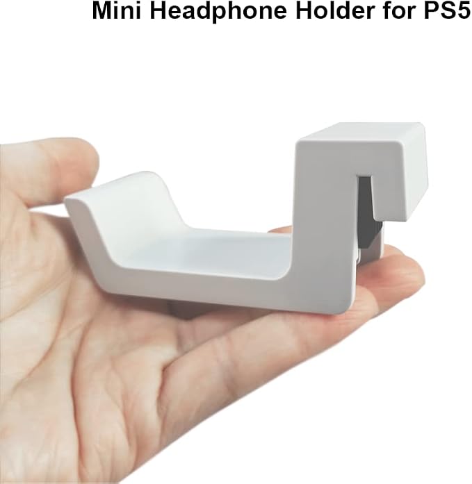 Headset Holder for PS5 Headphone Holder for PlayStation 5, Gaming Headset Hanger Headphone Hook for PS5