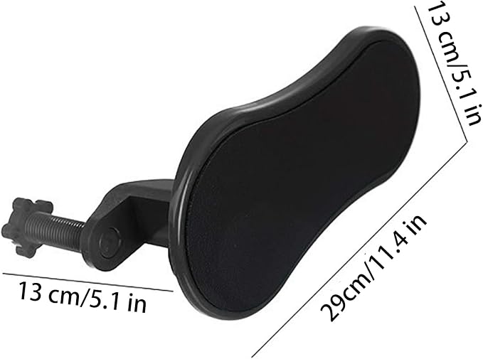 Arm Rest Support for Desk, Rotating Adjustable Computer Desk Armrest Extender, Relieve Stress, Eliminate Pain, Reduce Office Occupational Chronic