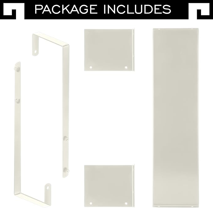 Lineshading Office Cubicle Shelf Storage Organizer Hanging File Organizer Cubicle Hanging Shelf Accessories Storage Bookshelf with Hooks for Home Desk