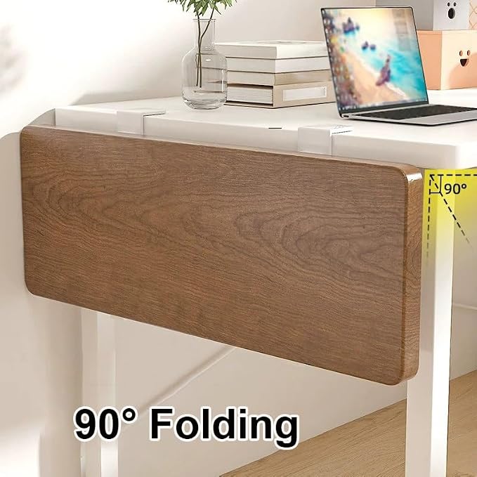Foldable Desk Extension Tray,Drill-free Clamp-on Storage for Desk Sides,Suitable for Desktops,Offices,and Home Use,High Weight Capacity(70cm/27.6in)