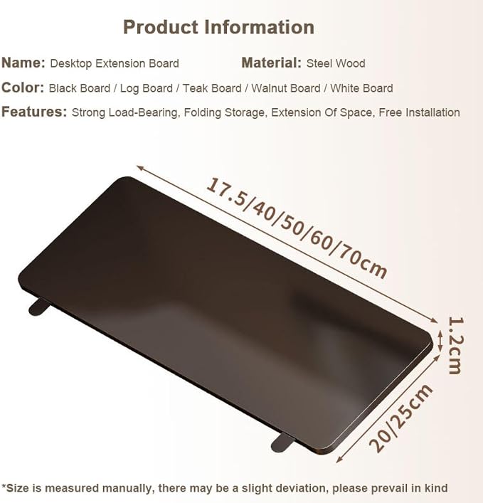 Desktop Extension Board Foldable Desk Extension Extension Board Desk Extension Computer Desk Wider Hand Tray Mouse Keyboard Stand