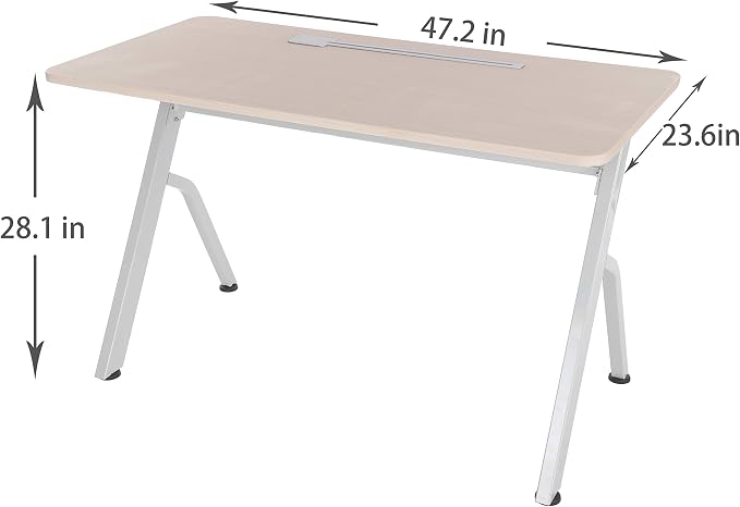 ApexDesk Elite Series 60" W Electric Height Adjustable Standing Desk with Matching Color Compact Reception Side Desk (Light Oak Elite & Side Desk)