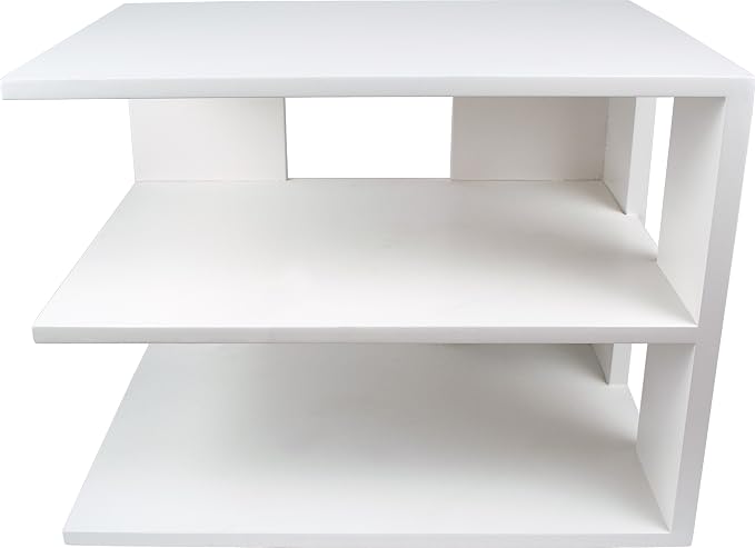 Victor W1120 Pure White Corner Shelf