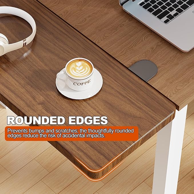 Beige,50 * 20,Desk Extender Tray, 27.5" x 7.8" Clamp On Desk Shelf, Desk Extension with Rounded-Edge, Table Desk Arm Rest, Clamp On Keyboard Tray for Office and Home, Workstation Organizer