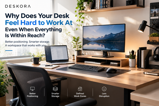 Why Does Your Desk Feel Hard to Work At Even When Everything Is Within Reach?