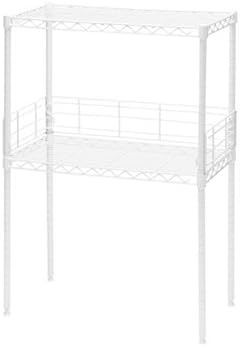 DormCo Suprima Mini Desktop Carbon Steel Bookshelf - Small Version - White