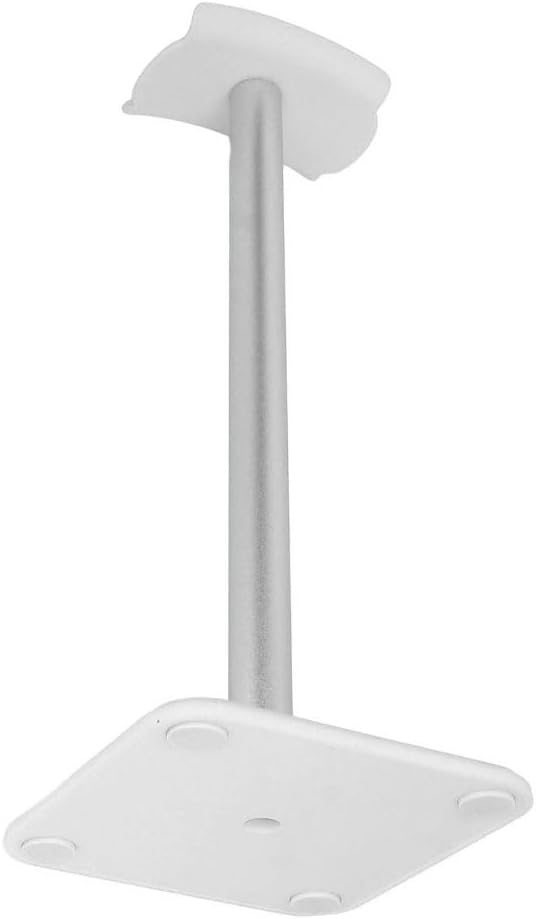 Headphone Stand with Anti-Slip Base & TPU Tray – Aluminum Alloy Holder for Gaming Headsets, Universal Fit Home Office Desk Organizer(White)