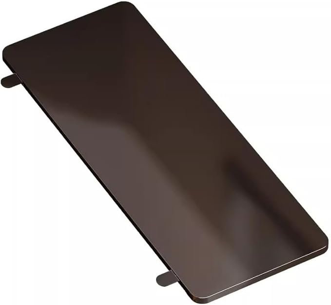 Desk Extender Tray, Punch-Free Clamp on 90° Foldable Keyboard Drawer Tray, Table Mount Armrest Shelf, Computer Elbow Arm Support (Black, 19.7"*9.8"*0.5"/50cm*25cm*1.2cm)