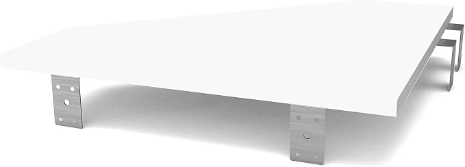Glorious Modular Side Rack Adapter White