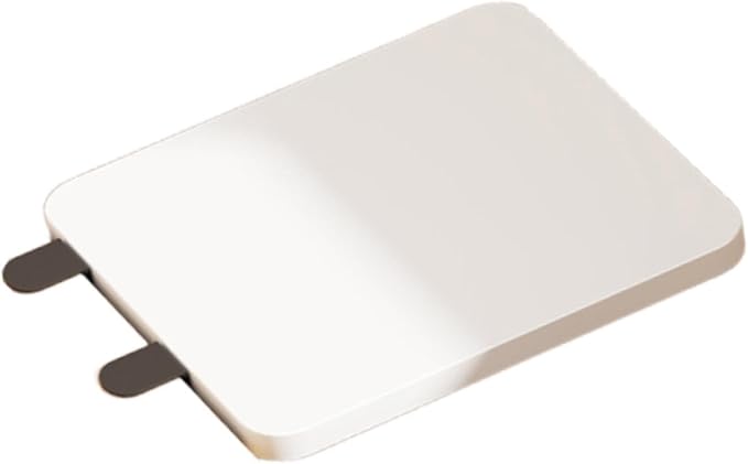 Desk Extension Desk Shelf Armrest Pad Keyboard Pad Side Shelf Wrist Metal Foldable for Work, White