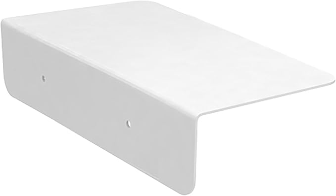 Desk Extender, Suitable for Home Learning and Office use, no Drilling Required for Installation, Desk Extension, Easy to Install (White,20x10cm)