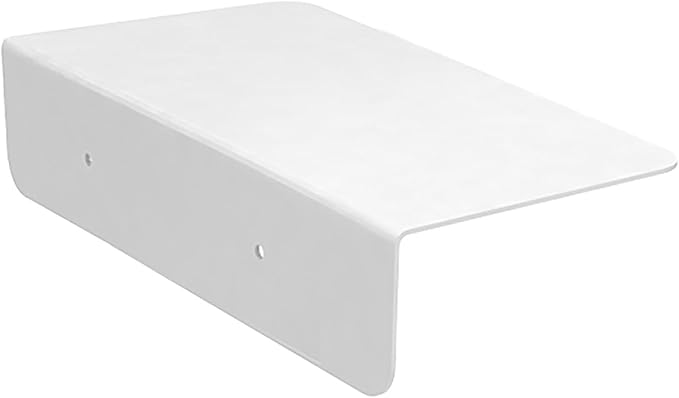 Desk Extender, Suitable for Home Learning and Office use, no Drilling Required for Installation, Desk Extension, Easy to Install (White,30x10cm)