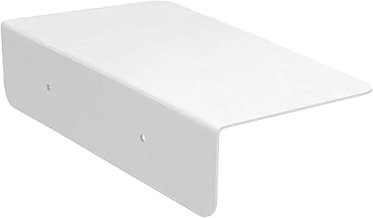 Desk Extender, Suitable for Home Learning and Office use, no Drilling Required for Installation, Desk Extension, Easy to Install (White,30x10cm)