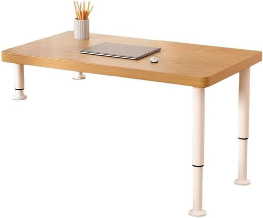 Work Desk Extension Table,Adjustable Home Desk,Height Adjustable,for Bay Window,Home Office Desks for Bedroom,for Writing,Executive,Study,Work(Wood,140 * 40cm/55 * 16in)