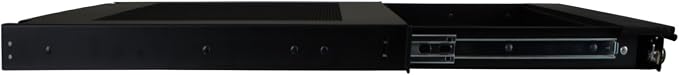 Penn Elcom EX-6301B 19 Inch Rack Mountable Vented Laptop/Tablet Drawer with Foam Wrist-Pad Support, Key Lock and Rear Cable Access