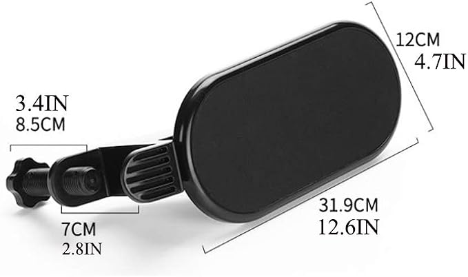 Ergonomic, Adjustable Computer Desk Extender Arm Wrist Rest Support Mouse Pad Desk Computer Armrest Wrist Rest (Black)