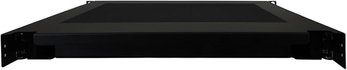 Penn Elcom EX-6301B 19 Inch Rack Mountable Vented Laptop/Tablet Drawer with Foam Wrist-Pad Support, Key Lock and Rear Cable Access