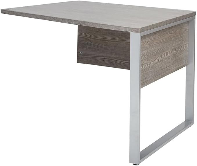 Unique Furniture K154 Rectangular Return LR 32x20 Inches in Gray