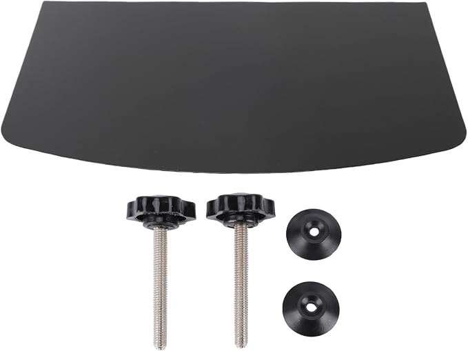 Asixxsix 17 inch Corner Desk Connector, Stainless Steel L Desk Platform Extender with Screw Clamp, for Keyboard Tray Mount on L Shaped Workstation and Home Office