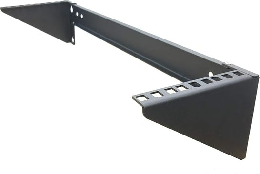 JINGCHENGMEI 3U Vertical Wall Mount Patch Panel Bracket -Steel Networking Euipment Rack for 19" Network, Server and Data Equipment (1)