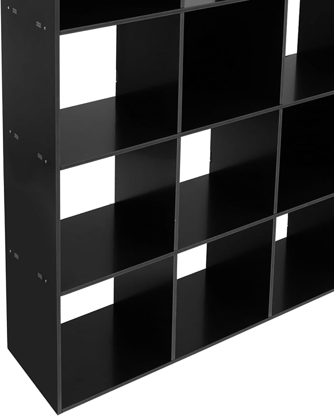Ladder Cube Storage Bookcase, Desktop Drawers Cabinet, 15-Compartment L-Shaped Organizer, Corner Shelf, Free Standing, for Bedroom Living Room Study Office, Books Toys Decor