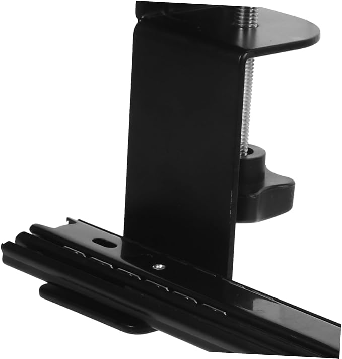 KALLORY 2sets Computer Desk Extension Board Desk Extender Keyboard Tray No Drilling Installation