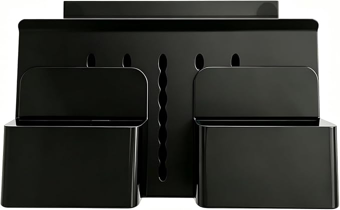 Under-Desk Laptop Mount,Clamp-On Hidden Notebook Holder, No Drill Adhesive-Free Floating Shelf for Desk Organization, Space Saving Workstation