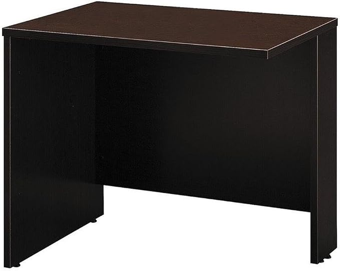 Bush Business Furniture Series C 36W Bridge/Return in Mocha Cherry