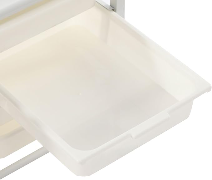 Storage Shelf Cart, Rolling Food Cart Bar Cart for Home Kitchen, Storage Organizer Shelf Cart with 6 Drawers