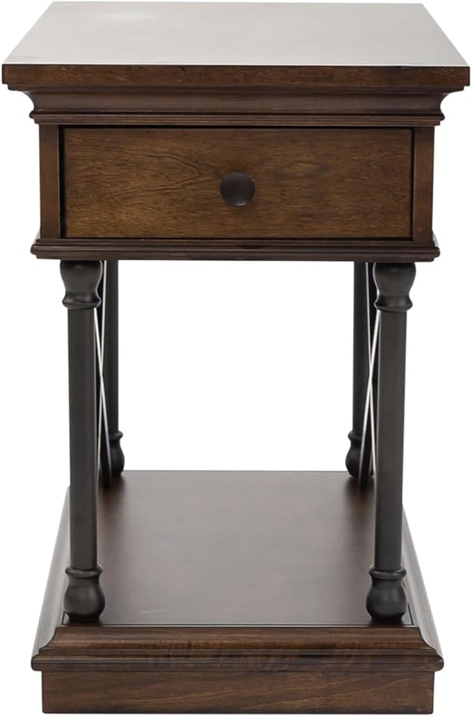LIBERTY FURNITURE INDUSTRIES, INC. Tribeca Drawer Chair Side Table