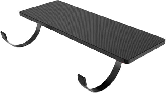 Foldable Desk Extender Tray,Foldable Ergonomics Desk Extender,Extension Side Tabledesk Extender Tray(Black-Density Board,55CM*24CM)