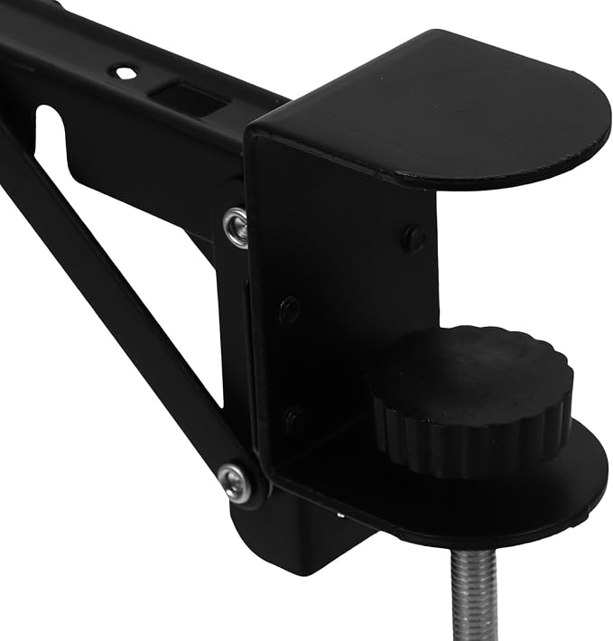 2pcs Desk Extender Clamp Shelf Wrist Rest Pad Extrusion Connector Desk Extension Bracket Easy Install for Office Home