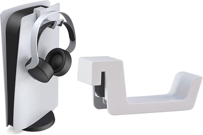 Headset Holder for PS5 Headphone Holder for PlayStation 5, Gaming Headset Hanger Headphone Hook for PS5