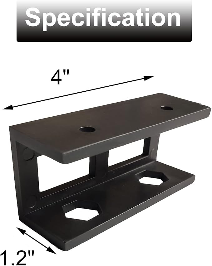 PIAOLGYI 3 Pcs Plastic Under Desk Laptop Holder Mount with Screw,Under Desk Laptop Mount Bracket,Add On Under Table Laptop/Keyboard Storage（3 Pcs）