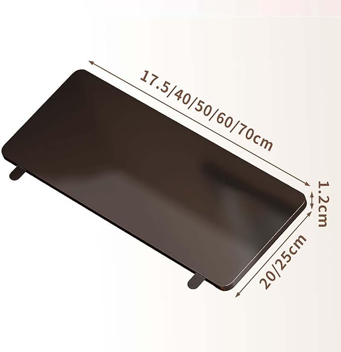 Ergonomic Desk Extension Shelf No Drill Computer Stand Curved Home OfficeWhite 70 x 25 cm - Space-Saving Adjustable Modern Design