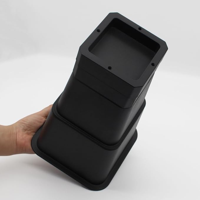 Bed Risers 10 inch Heavy Duty (Set of 4), Furniture Risers | Adjustable Height, Thickened Plastic, Oversized, Suitable for Various Types of Furniture, Available in a Variety of Heights