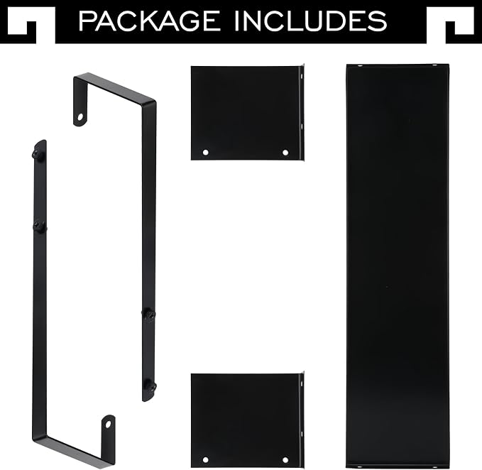 Lineshading Office Cubicle Shelf Storage Organizer Hanging File Organizer Cubicle Hanging Shelf Accessories Storage Bookshelf with Hooks for Home Desk
