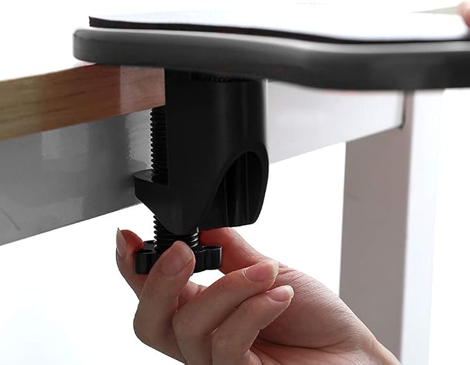 Arm Rest Support for Desk, Rotating Adjustable Computer Desk Armrest Extender, Relieve Stress, Eliminate Pain, Reduce Office Occupational Chronic