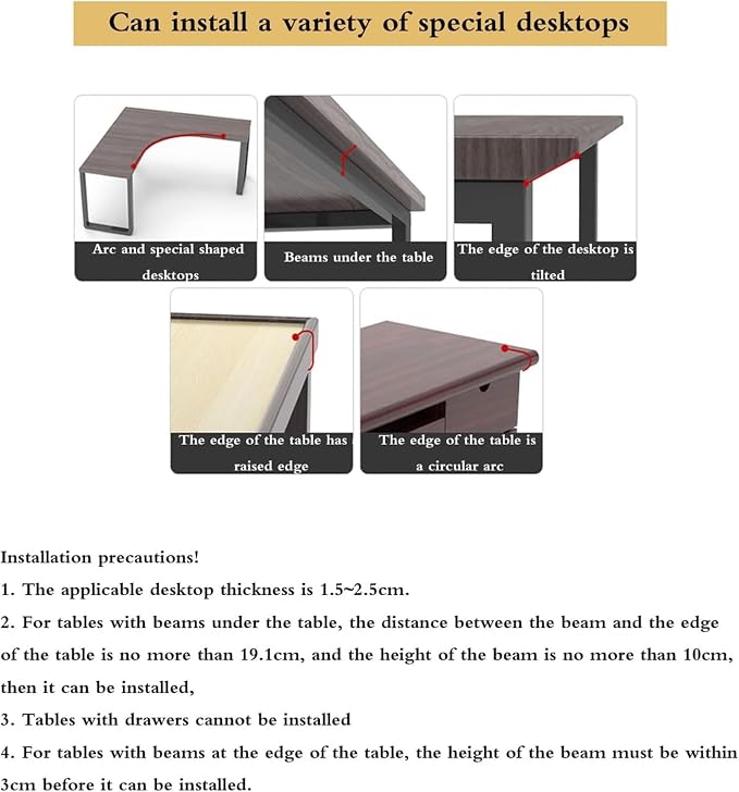 Foldable Desk Extender Tray,Foldable Ergonomics Desk Extender,Extension Side Tabledesk Extender Tray(Walnut-Multi-Layer Solid Wood,64CM*24CM)
