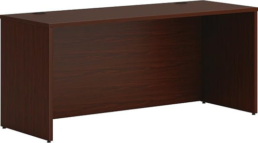 HON HONLCS6624LT1 66 in. Shell Credenza Mahogany, Brown