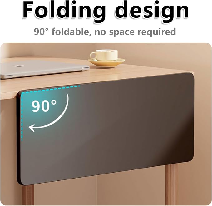 Desk Extender Tray,Clamp-on Kitchen Table Extender Extension Baffle, Removable Foldable Sturdy Support Ergonomic Desk Extender,for Home Office Desktop Extension(Black,(L*W)19.6*10in/50*25cm)