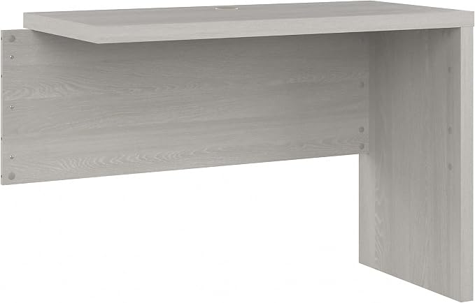 Bush Business Furniture Echo Desk Return/Bridge, Gray Sand
