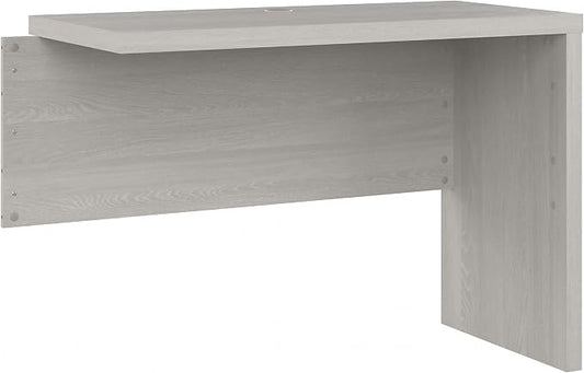 Bush Business Furniture Echo Desk Return/Bridge, Gray Sand