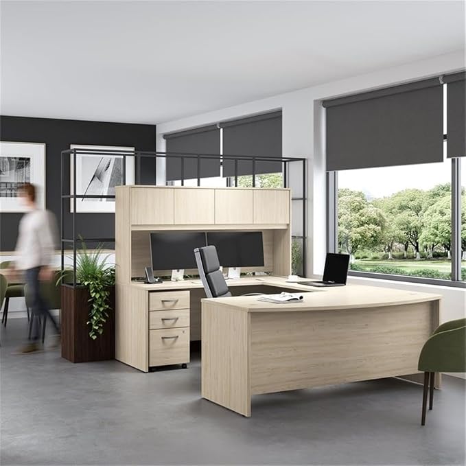 BBF Studio C 42W Desk Return in Natural Elm - Engineered Wood
