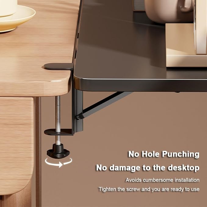 Desktop Extension Board Foldable Desk Extension Extension Board Desk Extension Computer Desk Wider Hand Tray Mouse Keyboard Stand