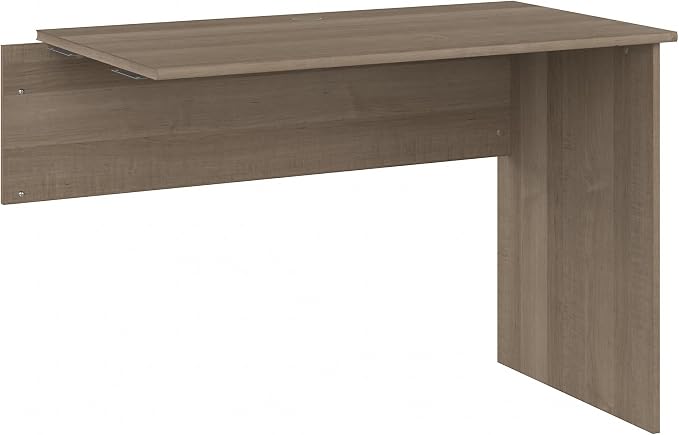 Bush Home Cabot 42W Shell Desk Return in Ash Gray
