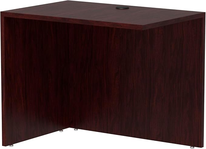 Alera Valencia Series 36 by 24 by 29-1/2-Inch Reversible Return Bridge Shell, Mahogany