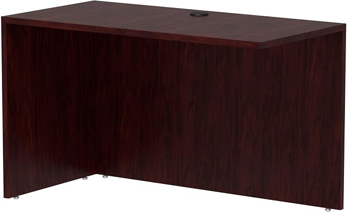 Alera Valencia Series 48 by 24 by 29-1/2-Inch Reversible Return Bridge Shell, Mahogany