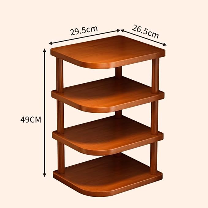 Corner Organizer - Fits Any Awkward 90° Spot on Your Desk, Space-Saving Counter, or Tabletop Thickened Board, Smooth Finish